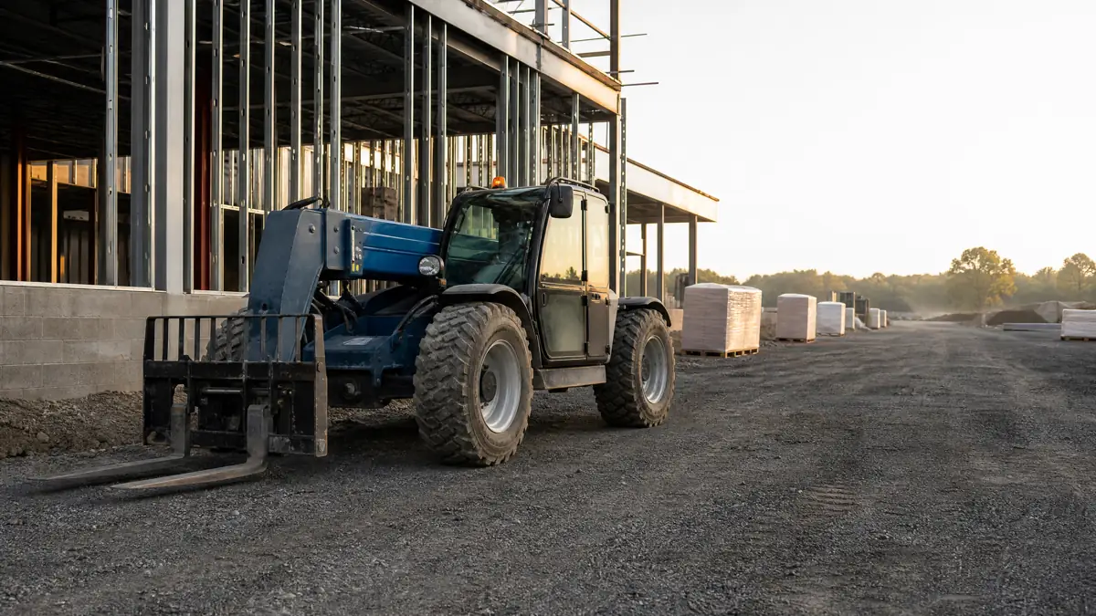 Telehandlers jobsite access in Oklahoma City